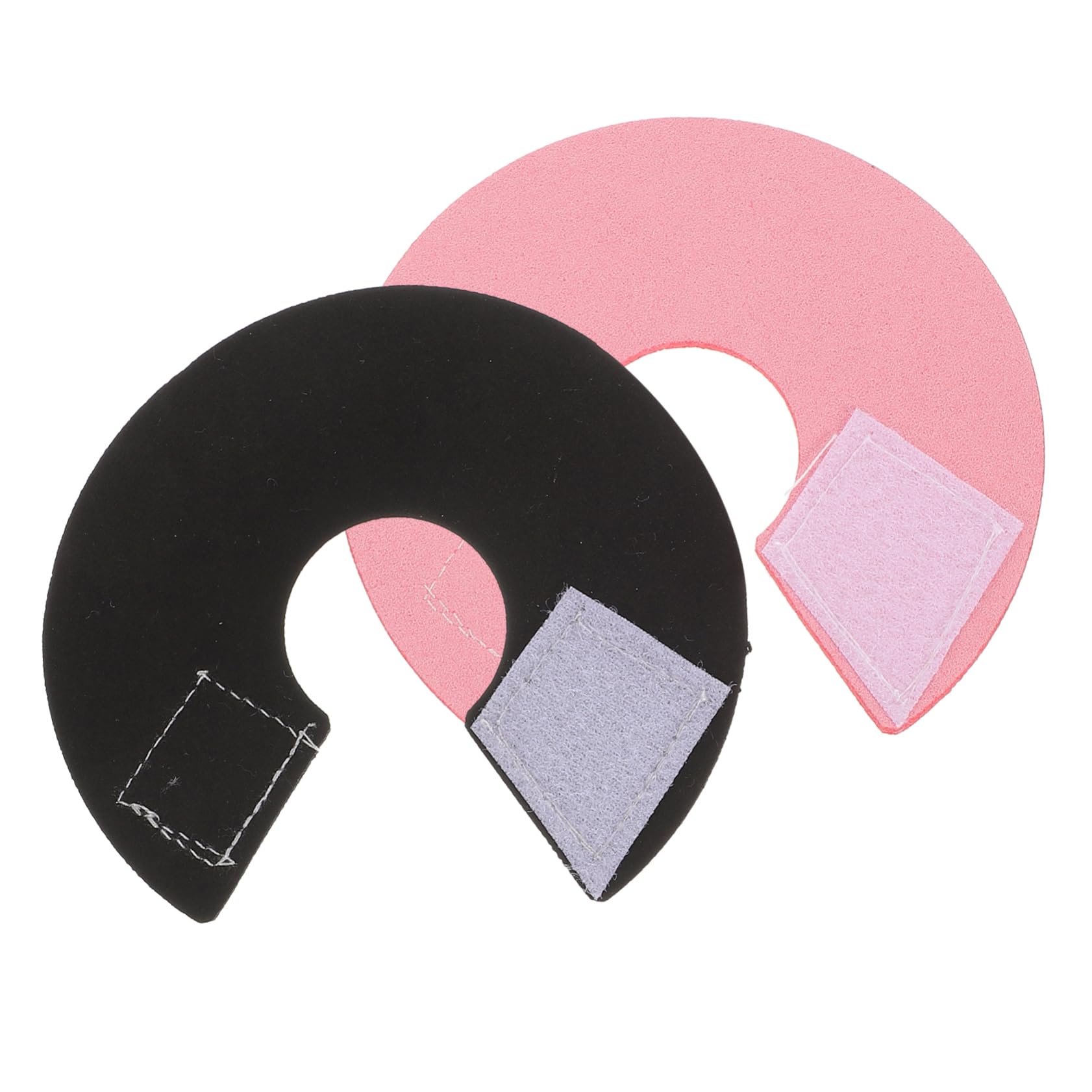 POPETPOP Puppy 2Pcs Pet Recovery Collar Mini Elizabeth Circle Parrot Adjustable Neck Cone for Small Animals Rabbits Birds Guinea Pigs Hamster Hedgehog Elizabethan Collar Puppy Collars