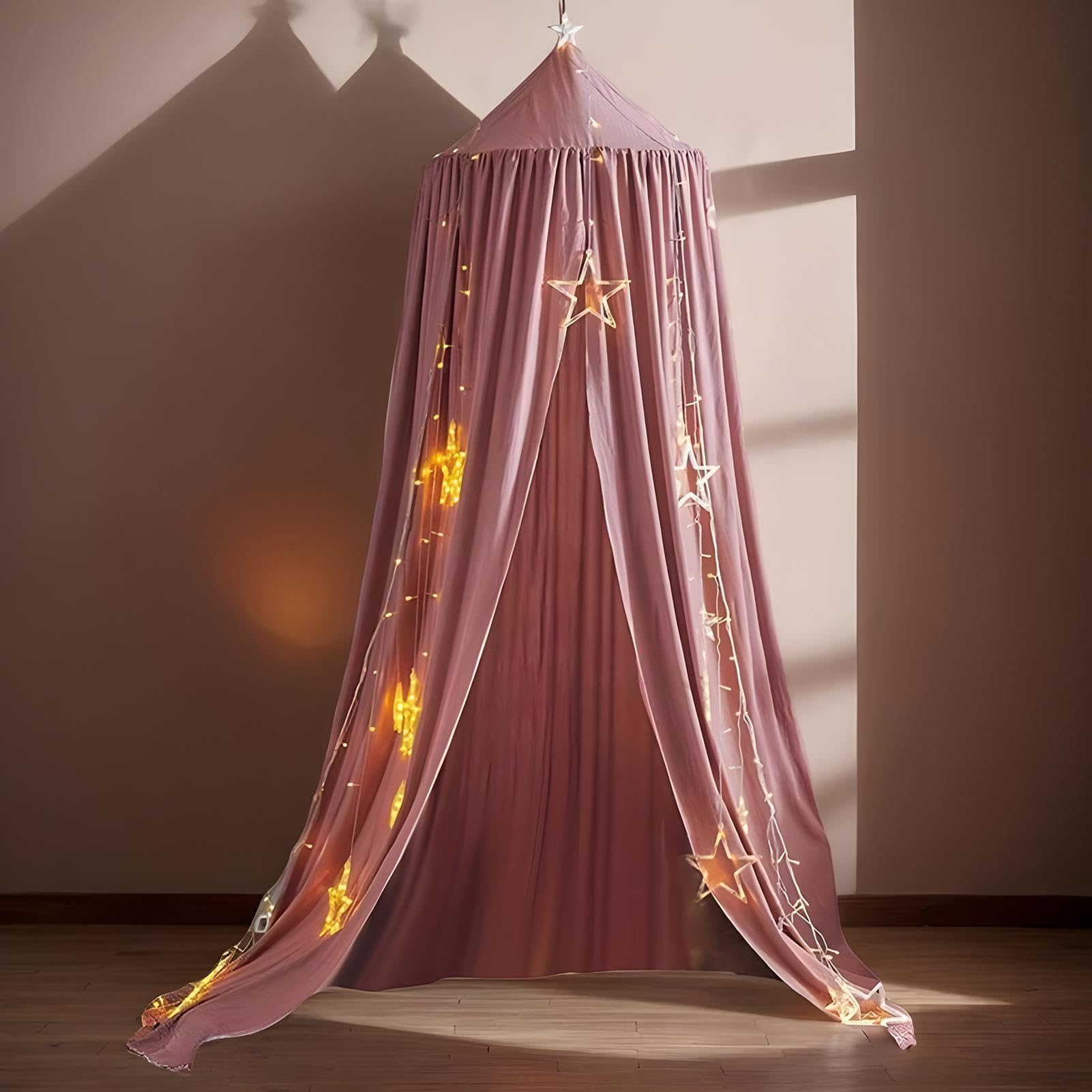 Toldo de tienda de campaña para niños – Cortina decorativa para camas