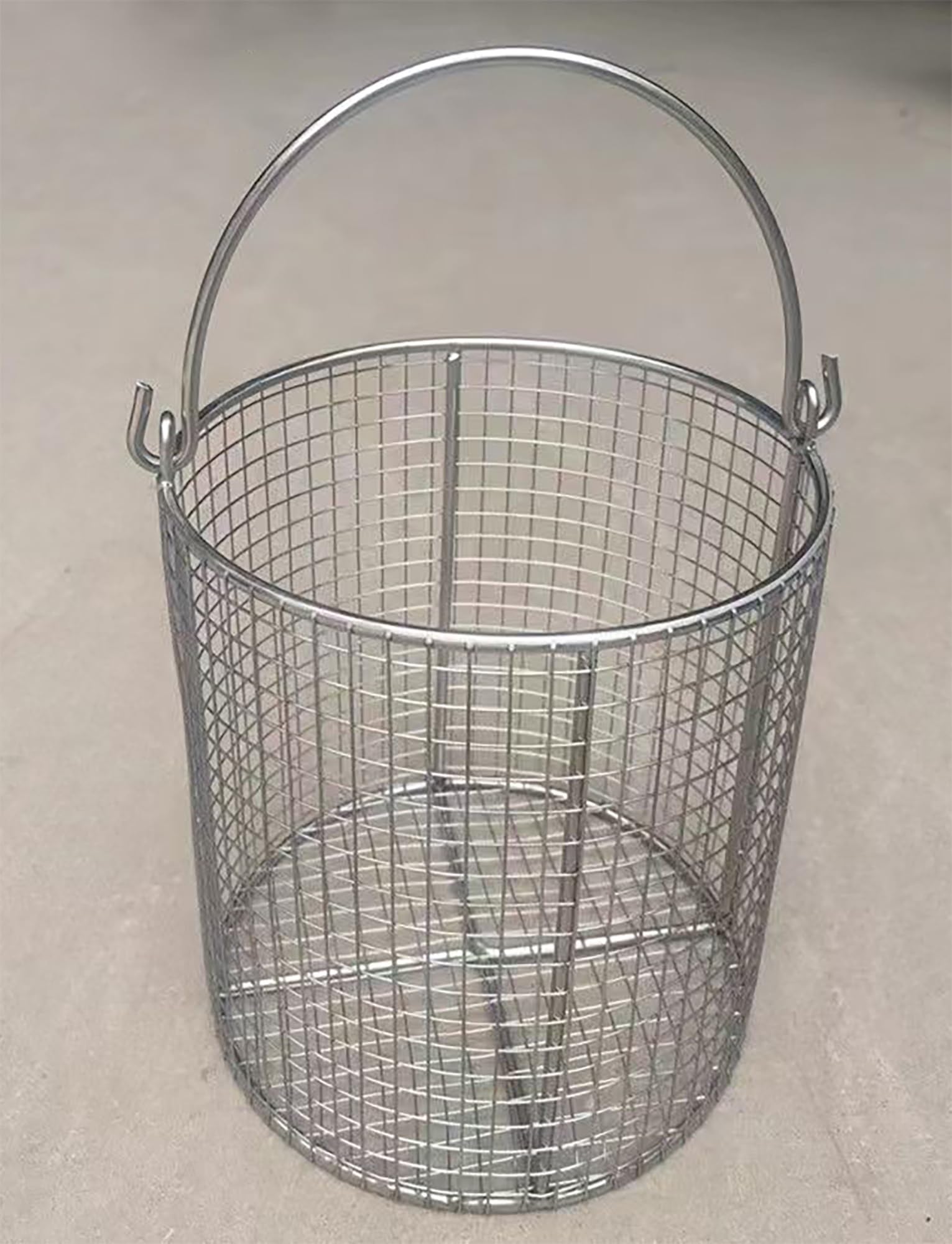 Genérico Bandeja de esterilización de Malla Perforada for Instrumentos, Cesta de desinfección de Acero Inoxidable 304, Malla de 0,3 Pulgadas(30x20cm)
