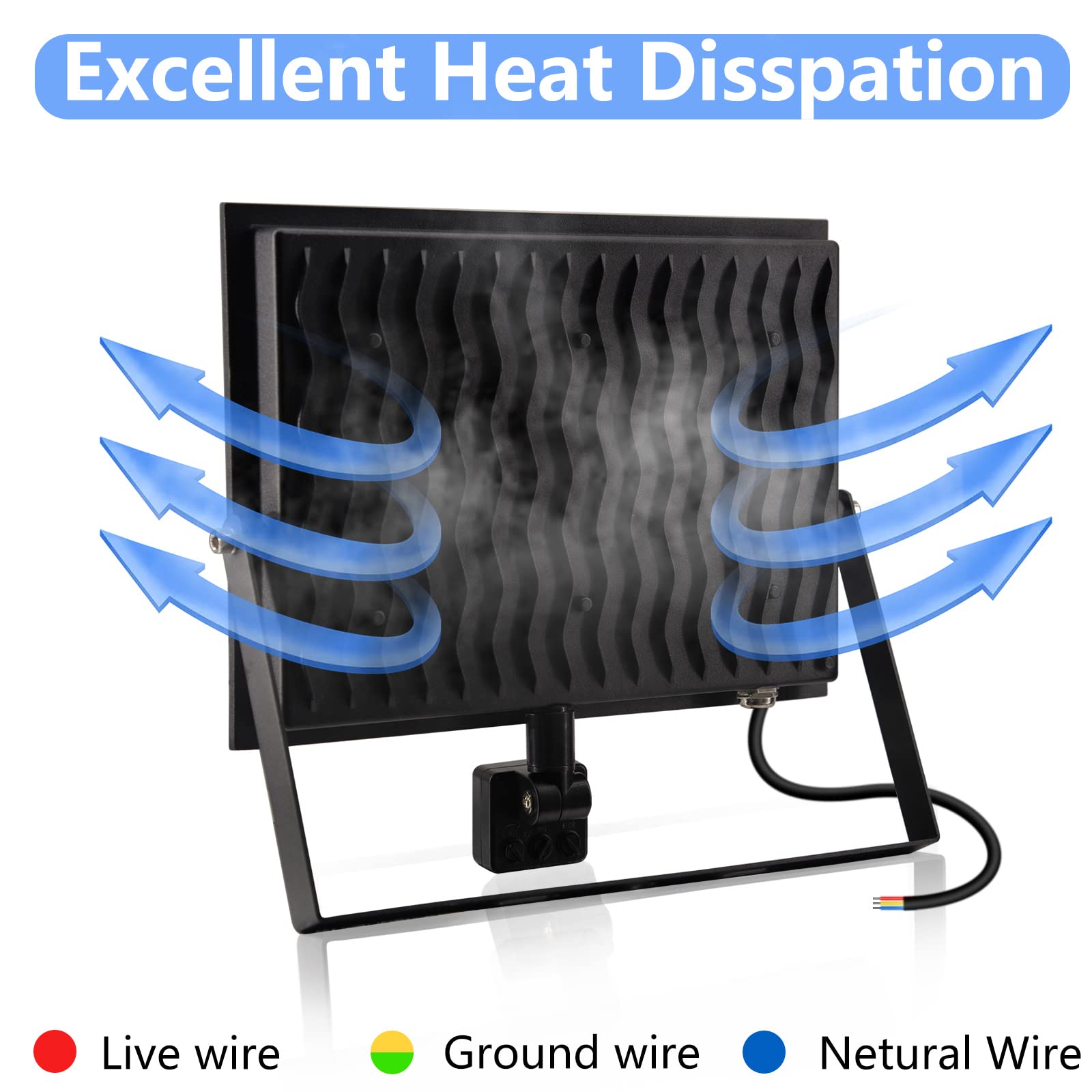 4pc 30W LED Außenstrahler mit Bewegungsmelder, 3000LM LED Strahler mit Bewegungsmelder Außen, 3000K Warmweiß LED Fluter Aussen Scheinwerfer, IP65 Wasserdicht Flutlicht für Garten Garage Hinterhof