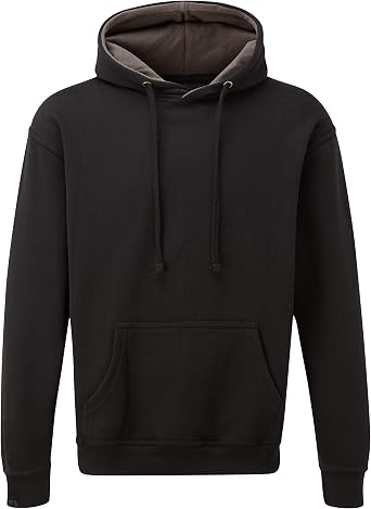 TuffStuff - Hendon Hoodie - 50% Cotton, 50% Polyester - Featuring a Jersey Knit, Lined Hood & Front Pouch Pocket - Reactive Dyed - Easy Care - Comfortable Work Hoodies for Men
