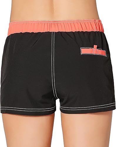 Miniatura 2 de Bañadores Trunks de Secado Rápido para Mujer Shorts Deportivos de Tabla con Forro Interior de Calzoncillos Suaves