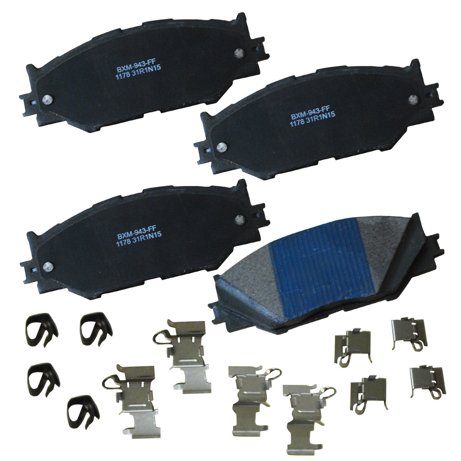 Bendix Premium SBM1178 Semi-Metallic Front Brake Pads for Lexus IS250 2011-2006, IS250 2015-2013