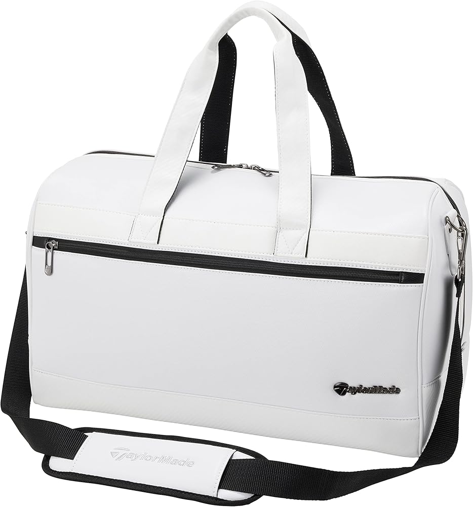 Amazon.com: TaylorMade Golf Boston Bag Austec Men's White : Sports