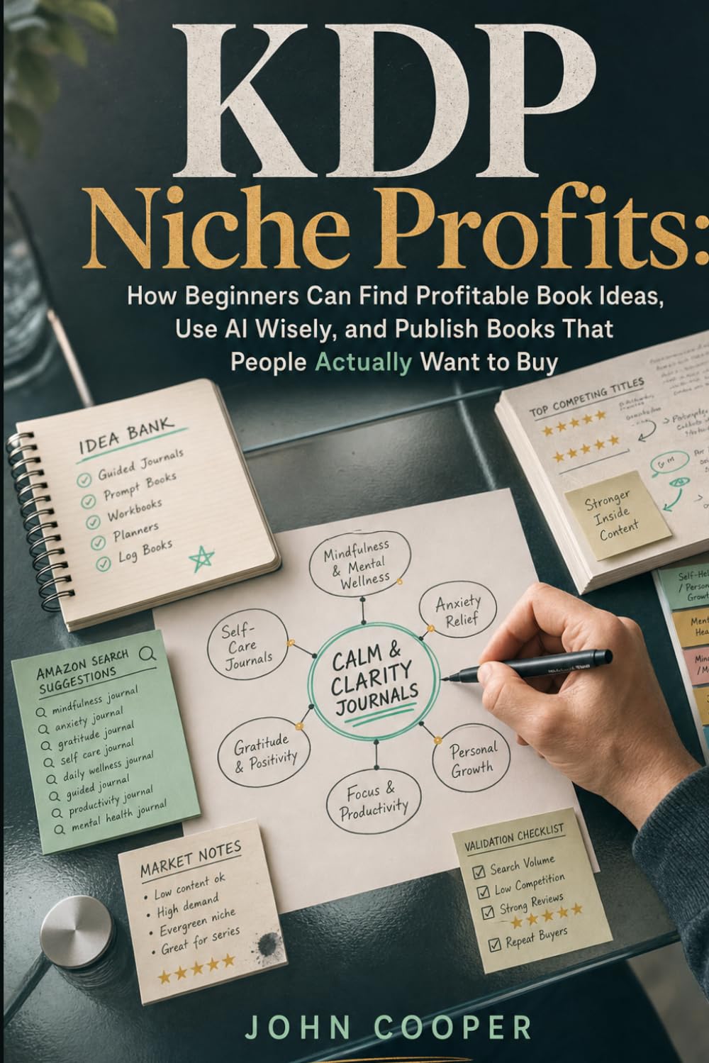 KDP Niche Profits: How Beginners Can Find Profitable Book Ideas, Use AI Wisely, and Publish Books That People Actually Want to Buy.