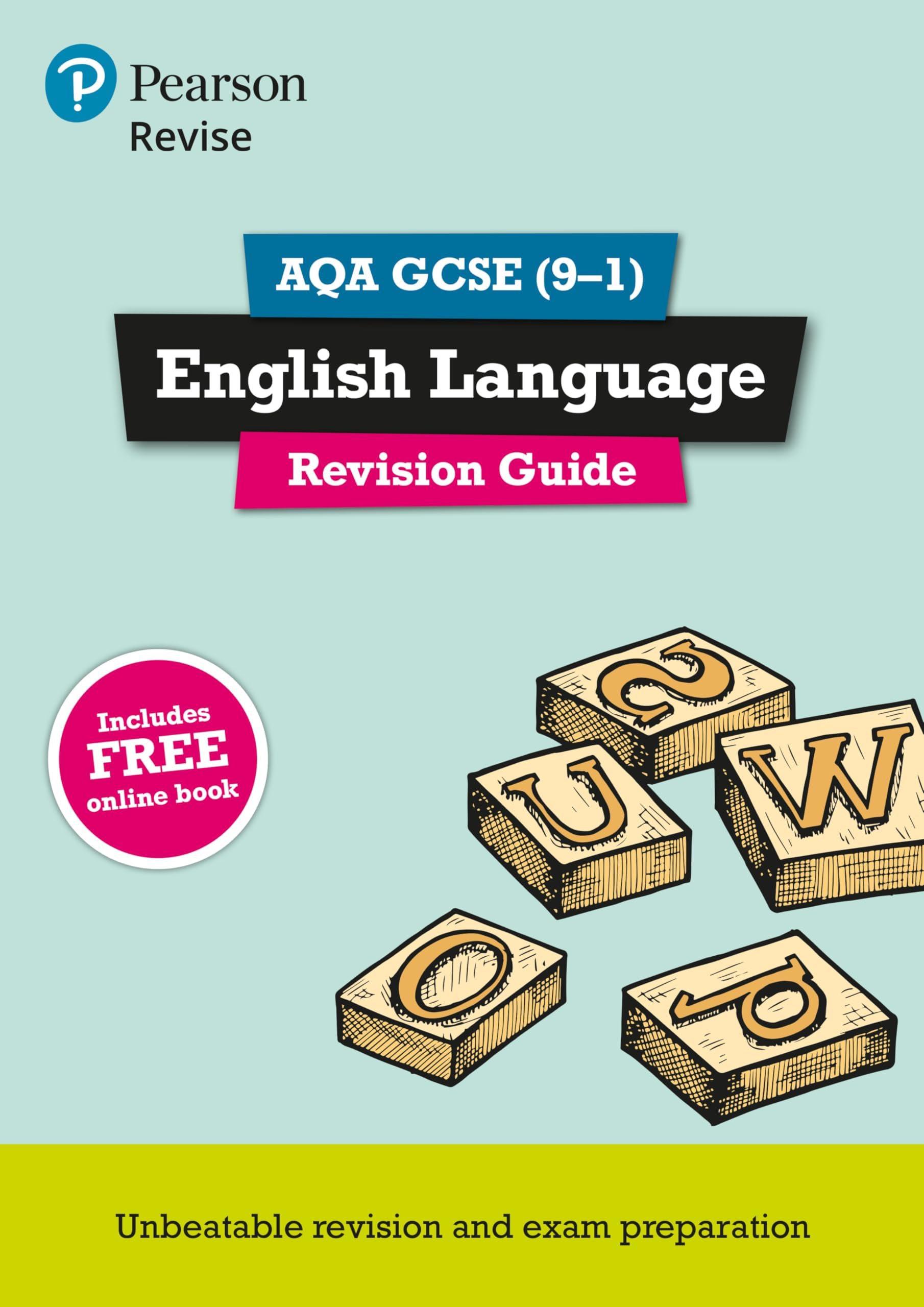 Pearson REVISE AQA GCSE (9-1) English Language Revision Guide: for home learning, 2022 and 2023 assessments and exams (REVISE AQA GCSE English 2015)