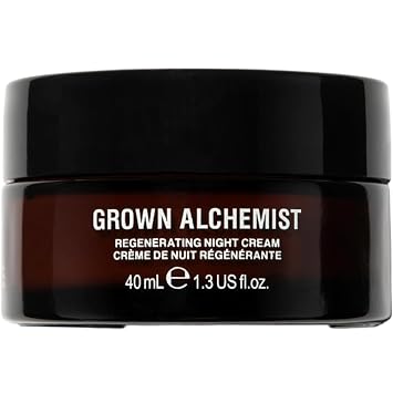 Grown Alchemist Regenerating Night Cream, 40ml, Anti-Aging Moisturizer for Firming, Collagen Boost & Wrinkle Reduction