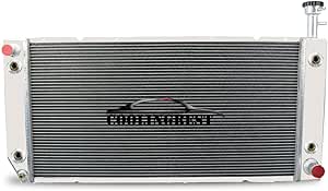 COOLINGBEST 4 Rows Aluminum Radiator for 2004-2016 Chevy Express GMC ...