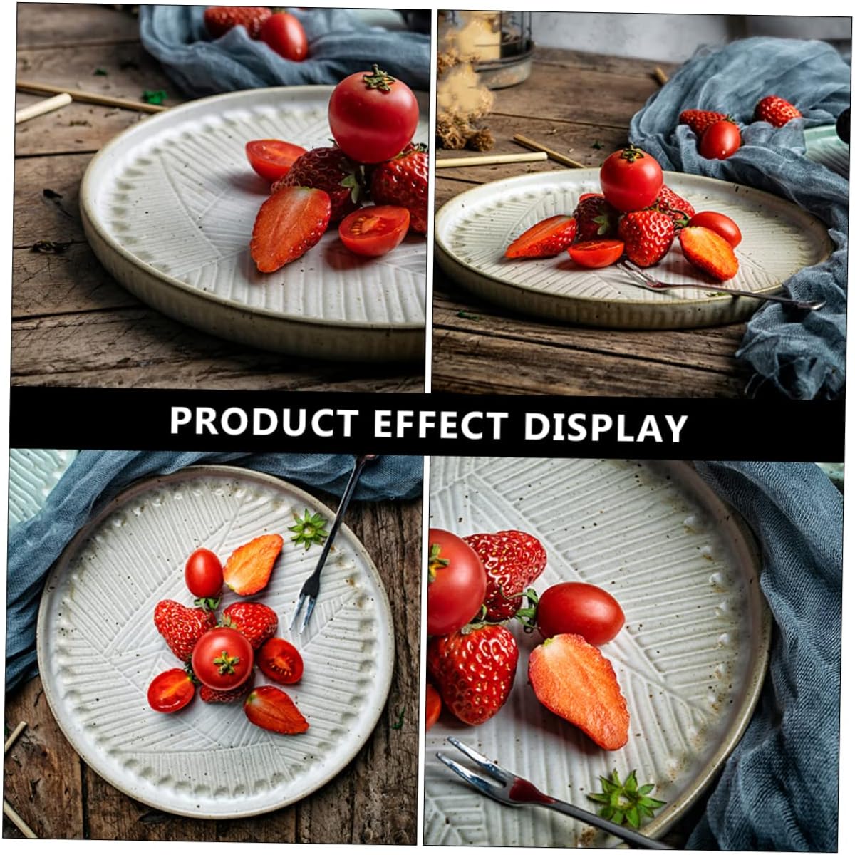 1pc Dish Butter Tray Ceramic Dishes Bread Container White Tray Butter Container Fruits Plate Japanese Style Plate Ceramics Portable Porcelain Plate White Ceramic Fruit Bowl