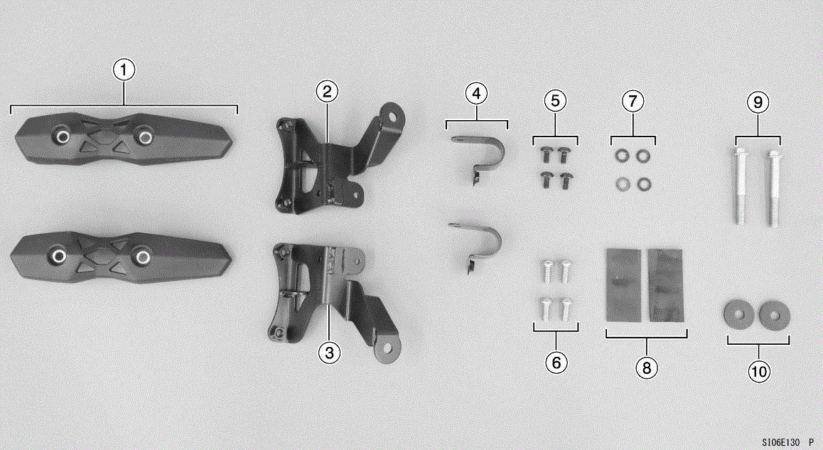 Amazon.com: Genuine Kawasaki VERSYS 1000 SE LT+ Frame Slider