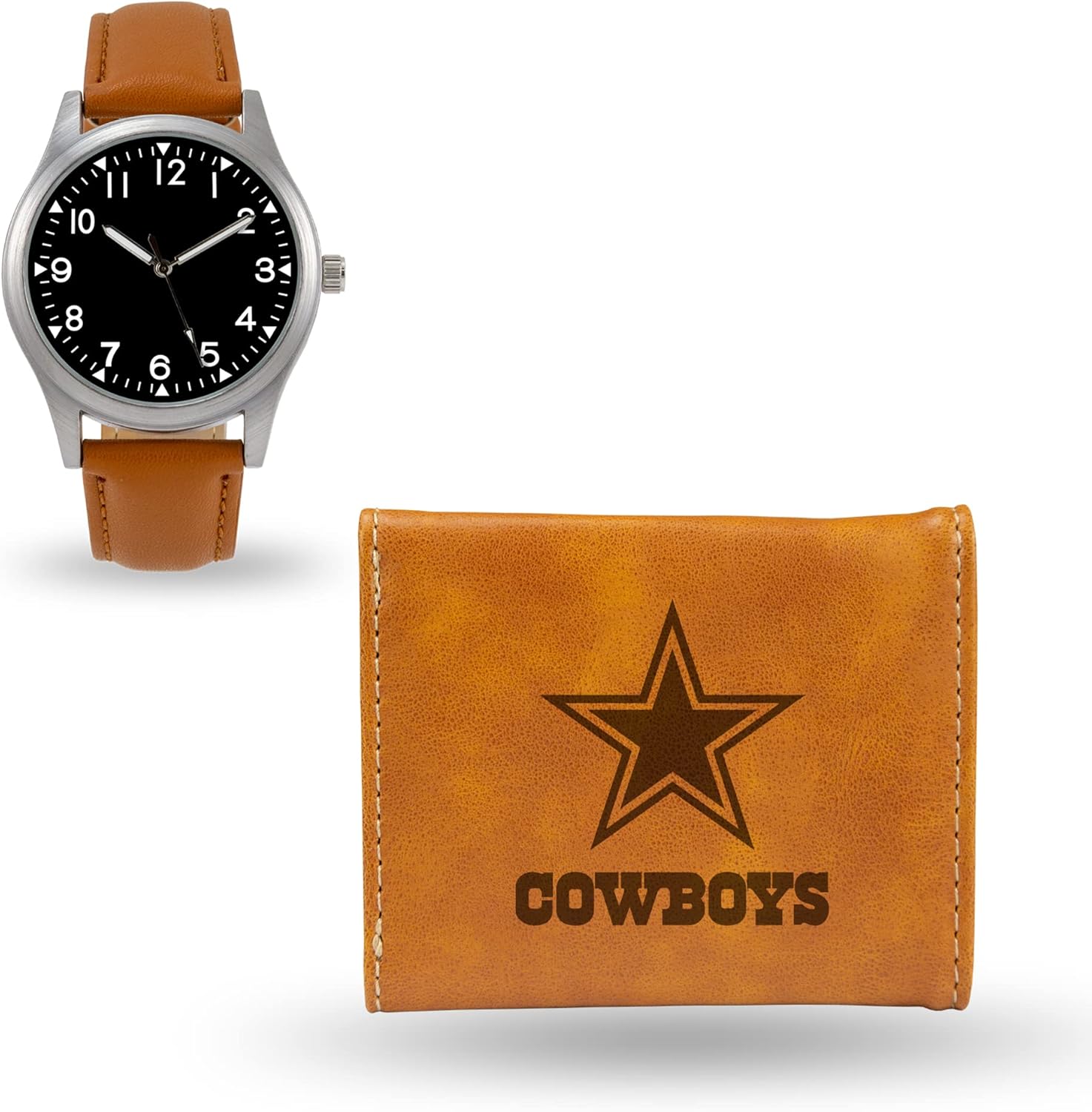 Rico Industries NFL Dallas Cowboys Brown Generic Watch...