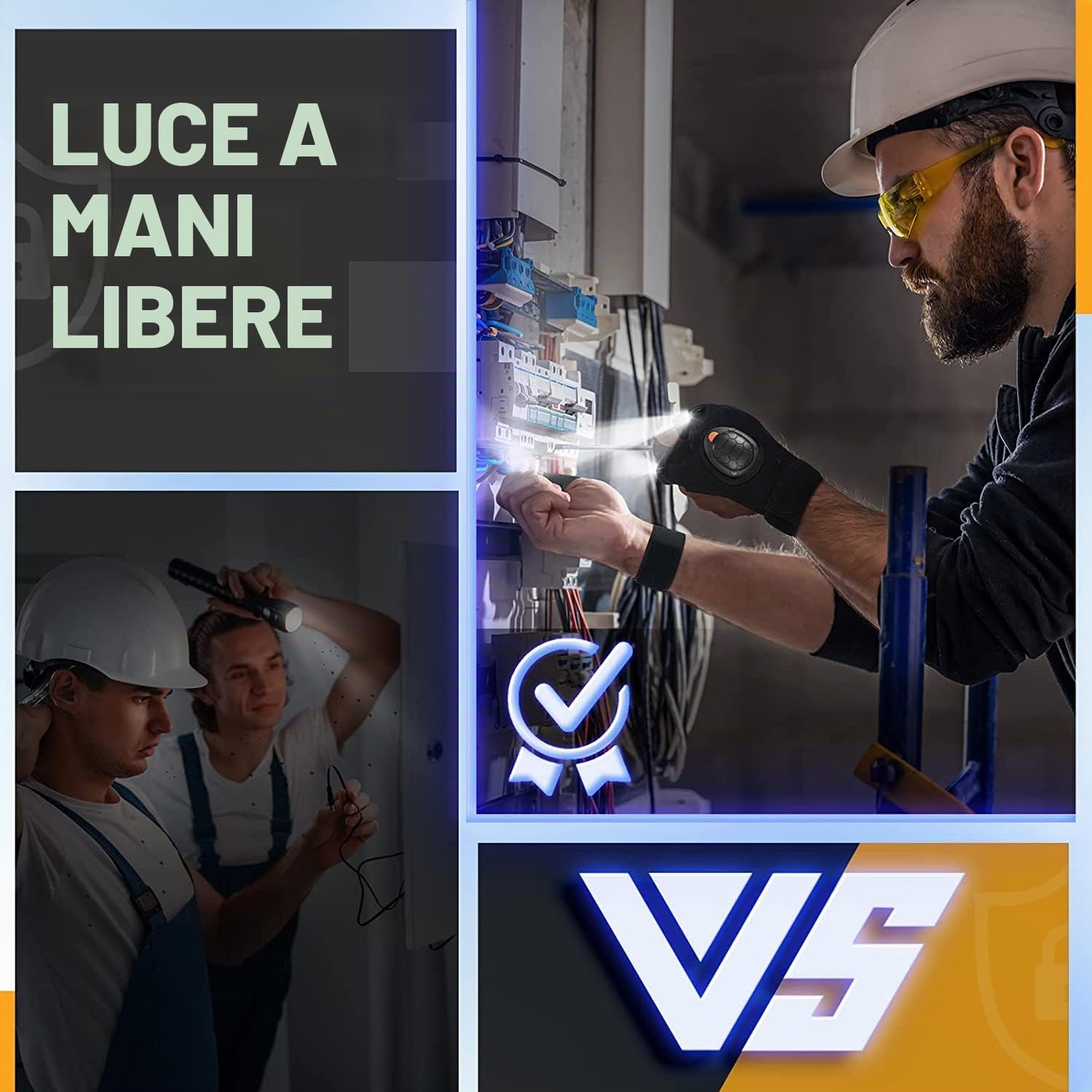 Regali per la festa del papà Guanti a LED – Guanti da pesca, accessori da pesca, regali significativi per uomini, regali per papà, regalo di compleanno per uomini
