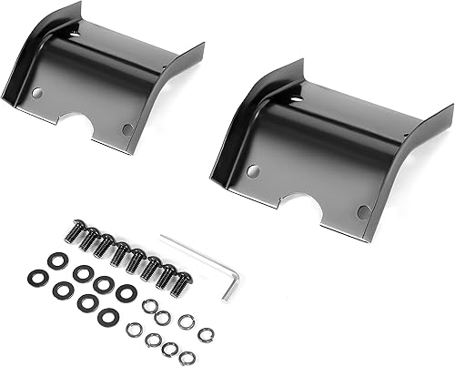 Miniatura 9 de KUAFU Soporte de radiador compatible con Ford F250 F350 F Super Duty 7.3 1992-1998 Reemplazo diésel para FO1225249 F4TZ16138A acero