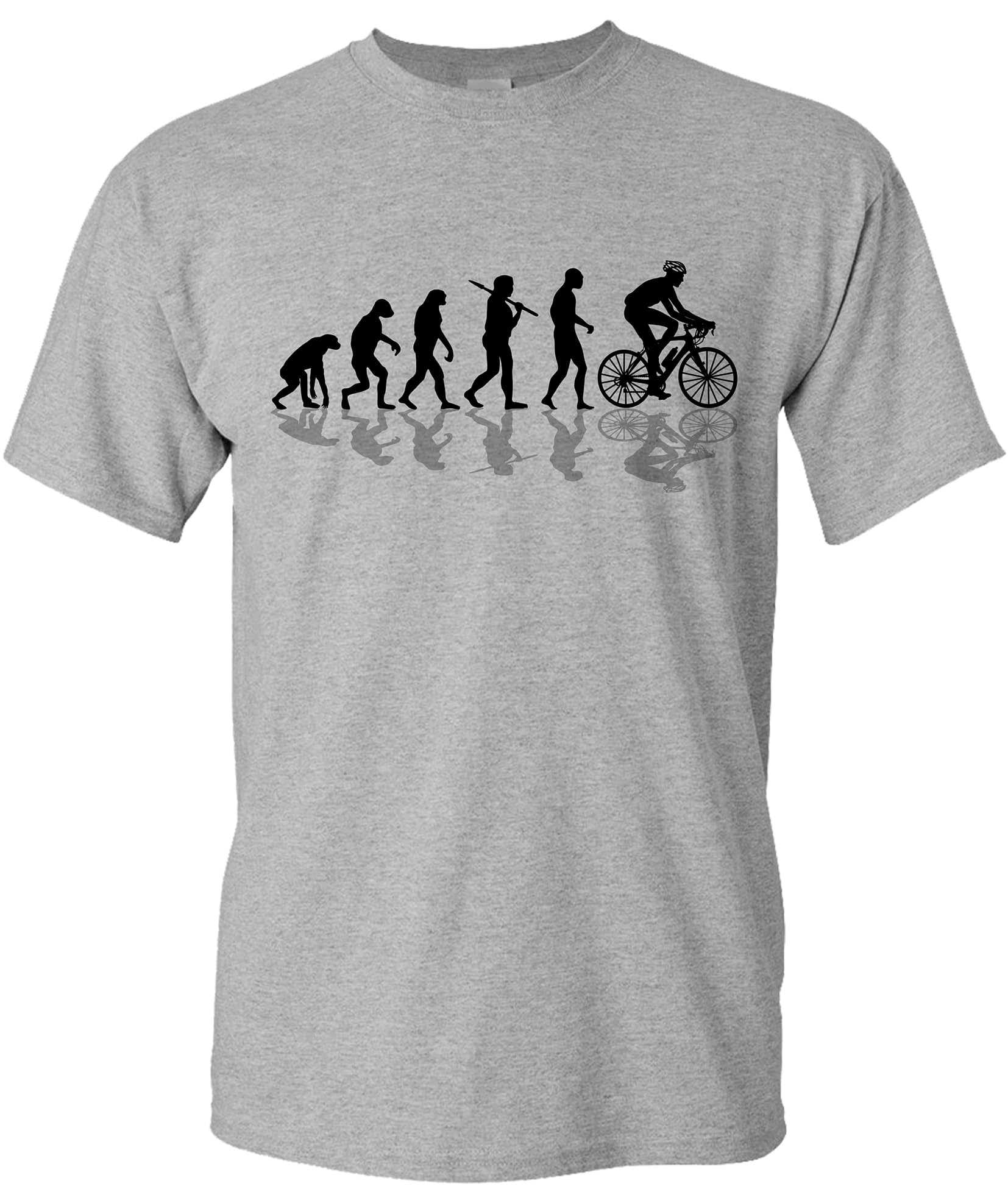 T-shirt de cyclisme pour homme : Évolution du vélo - T-shirts de sport pour homme - T-shirt de vélo de course