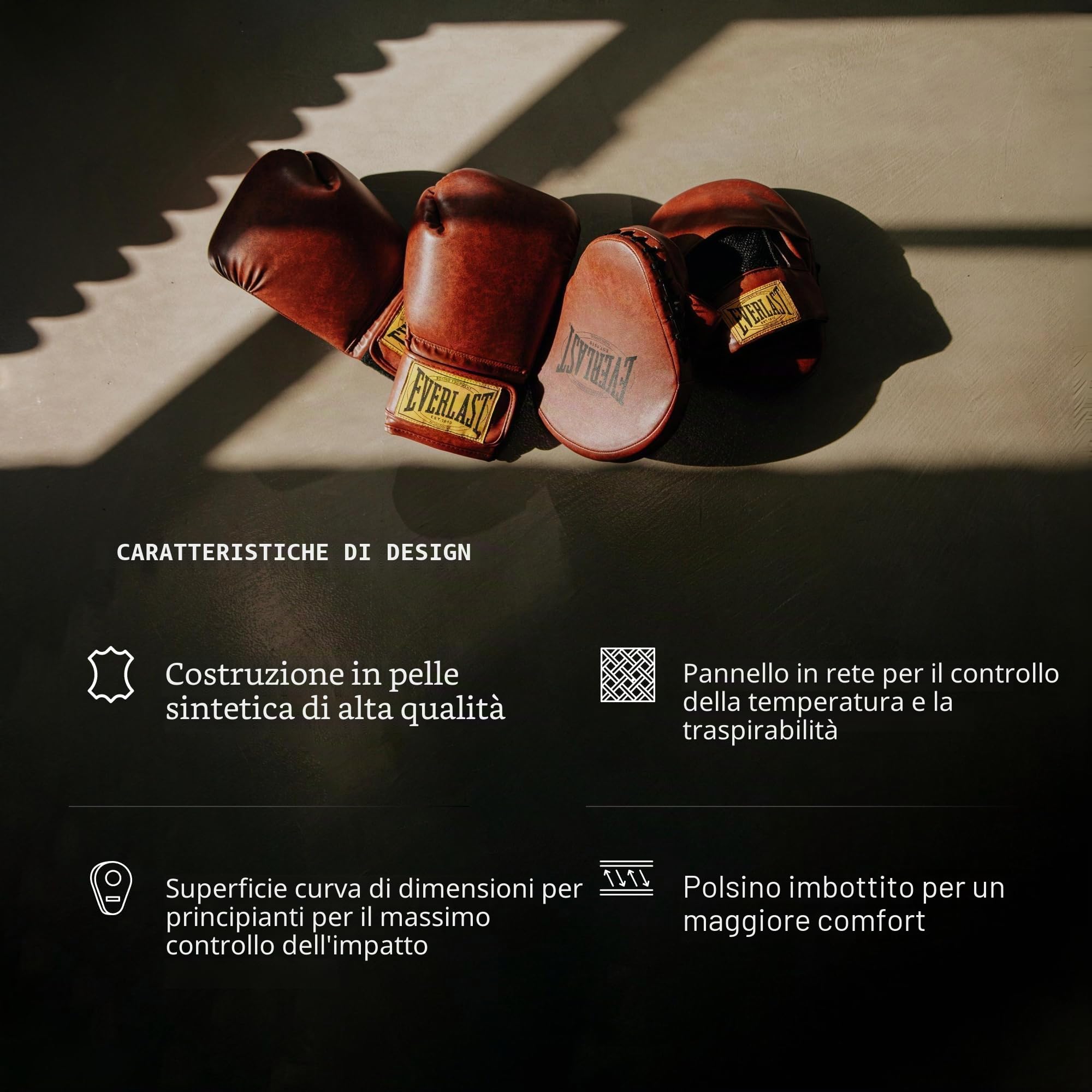 Everlast 1910 Boxing Gloves | Advanced Gloves for Men and Women | Hook and Loop with Triple-Layer Foam & Wrist Support for Injury Prevention | Heavy Bag & Speedbag Training