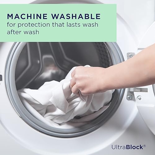 Miniatura 8 de Protector de colchón impermeable UltraBlock Premium, protector de almohada impermeable, algodón suave con funda de toalla