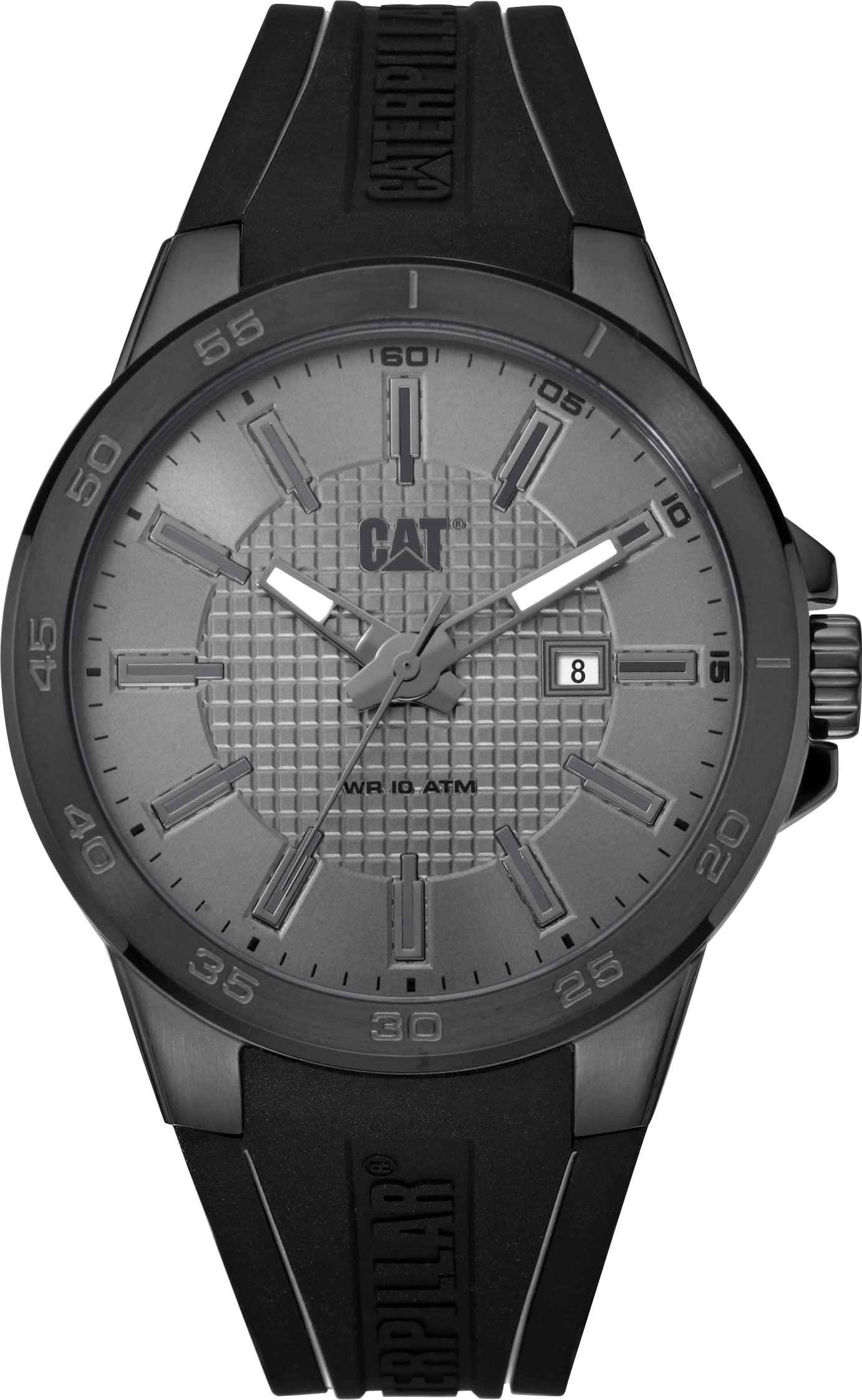CATCaterpillar CAT Stealth Analog Gray Dial Men's Watch-CC.151.25.511, Grey
