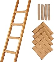 Vista 8 de Hudson Comfort Almohadillas para escalera de litera, tela cepillada suave para comodidad de los pies con puntos antideslizantes en la parte