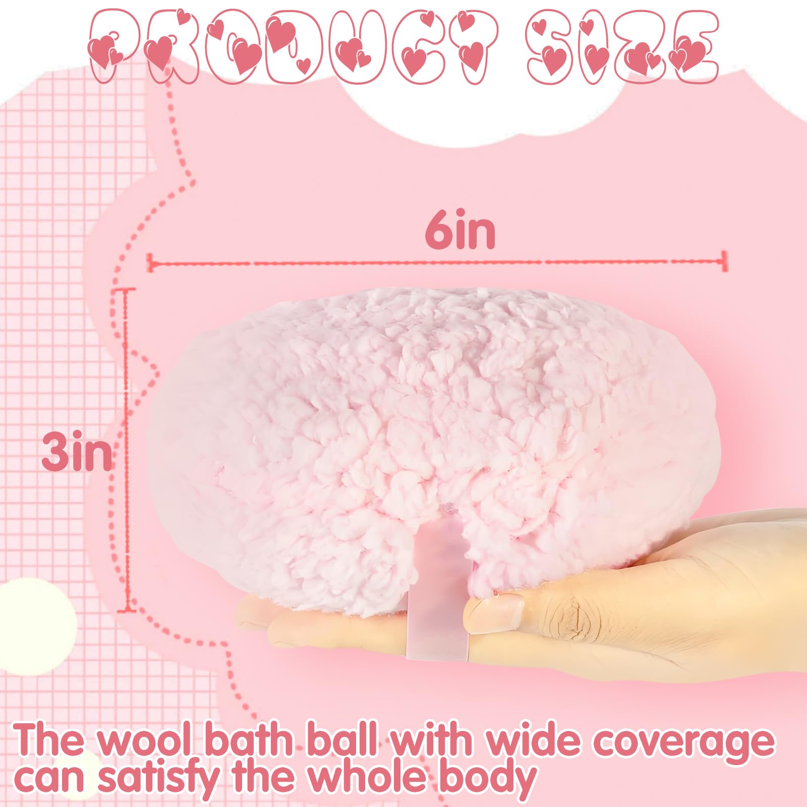 Grande Extra Soft Powder Puff con Contenitore di Polvere, Applicatore per il Corpo
