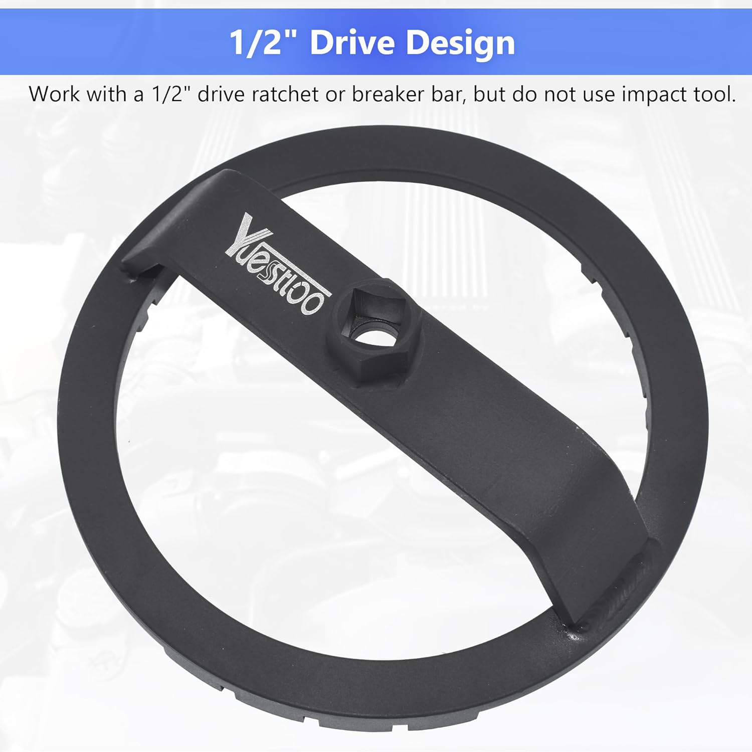 Fuel Tank Lid Removal Wrench Fuel Pump Sender Lock Ring Tool, Compatible with Toyota Tacoma Corolla Land Cruiser Yaris S/Base VIOS Lexus RX330 RX350 RX450h, with Gloves