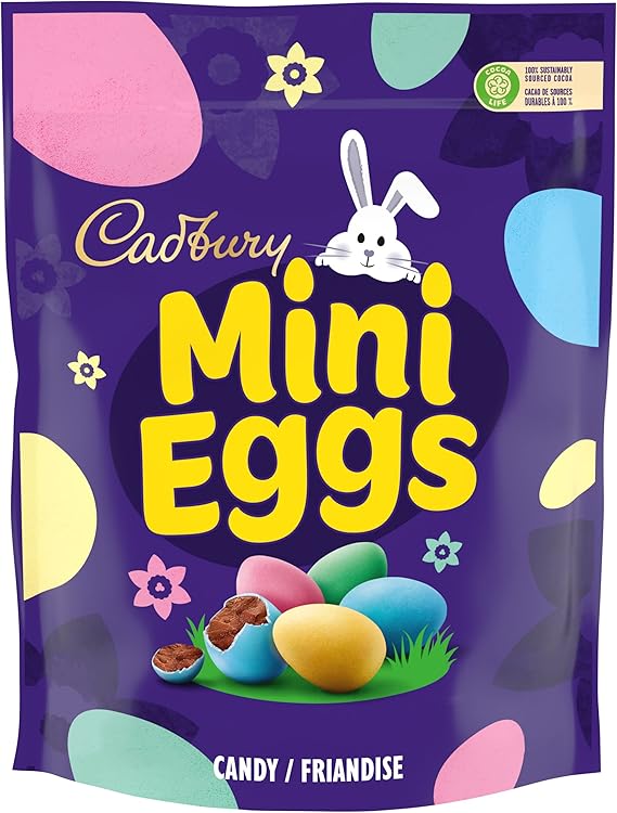 Cadbury Mini Eggs, Easter Chocolatey Candy, Resealable Bag, 943 g