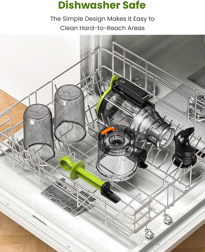 Extractor de Jugos Prensado en Frío Boca Ancha 4.3" Motor 20 miniatura 8