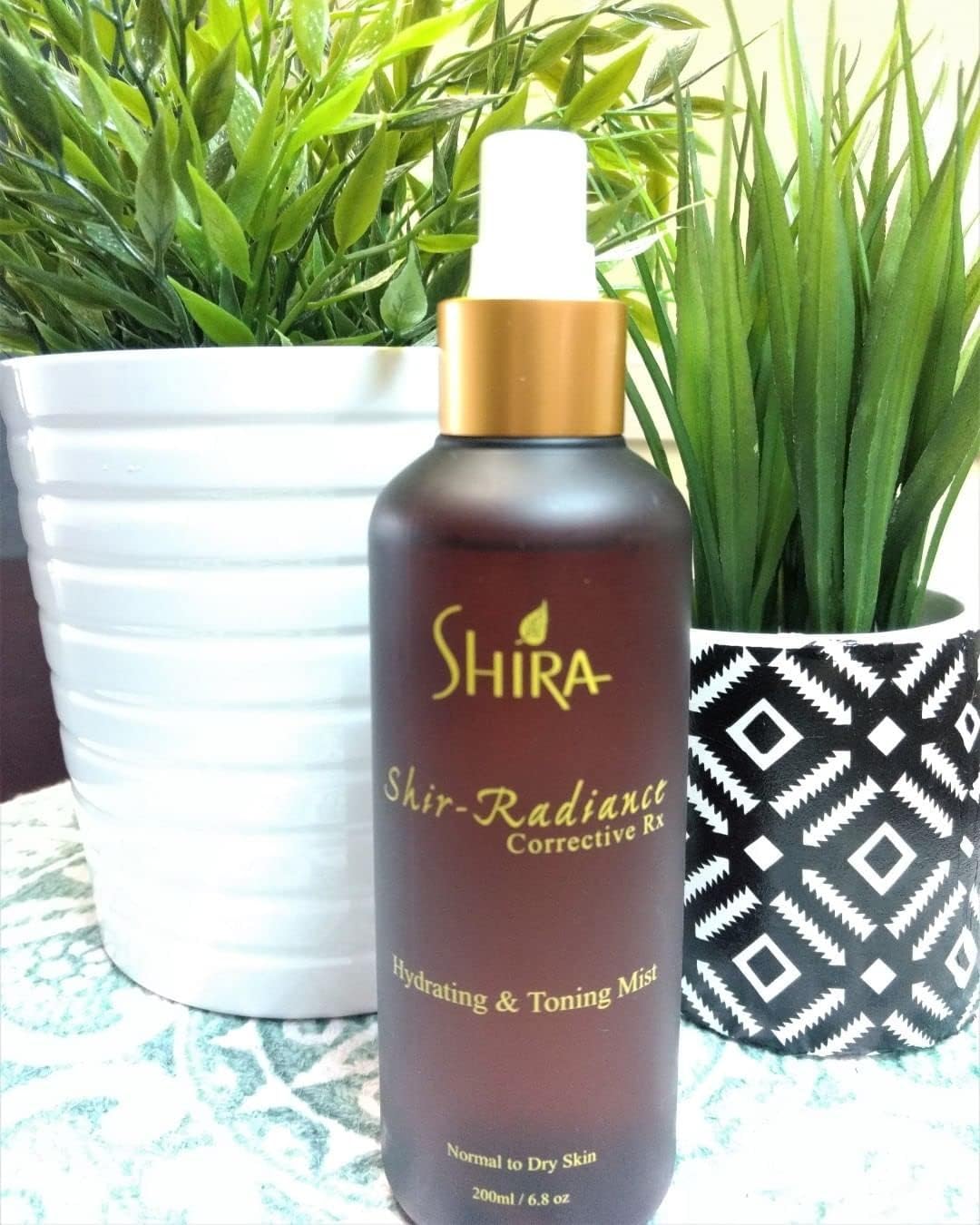 Shira Shir-Radiance Corrective RX Hydrating and Toning Mist - Hydrating Facial Spray 100% Vegan & Cruelty Free -Refreshing Skin Formula Maintains Optimal pH Level for All Skin Type (200 ml) - Image 4