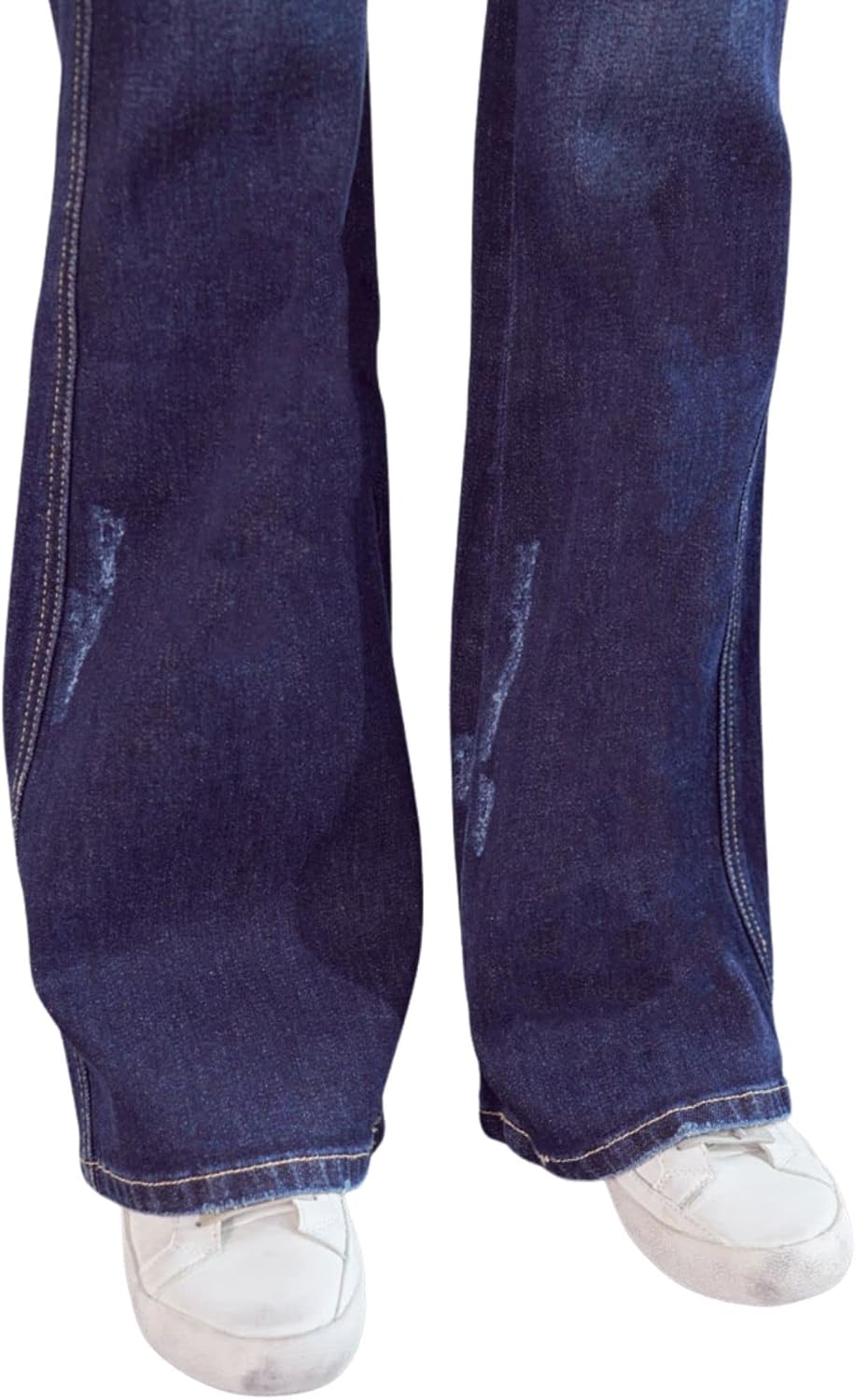 Kan Can Women's High Rise Flare Jeans - KC7340D - Image 8