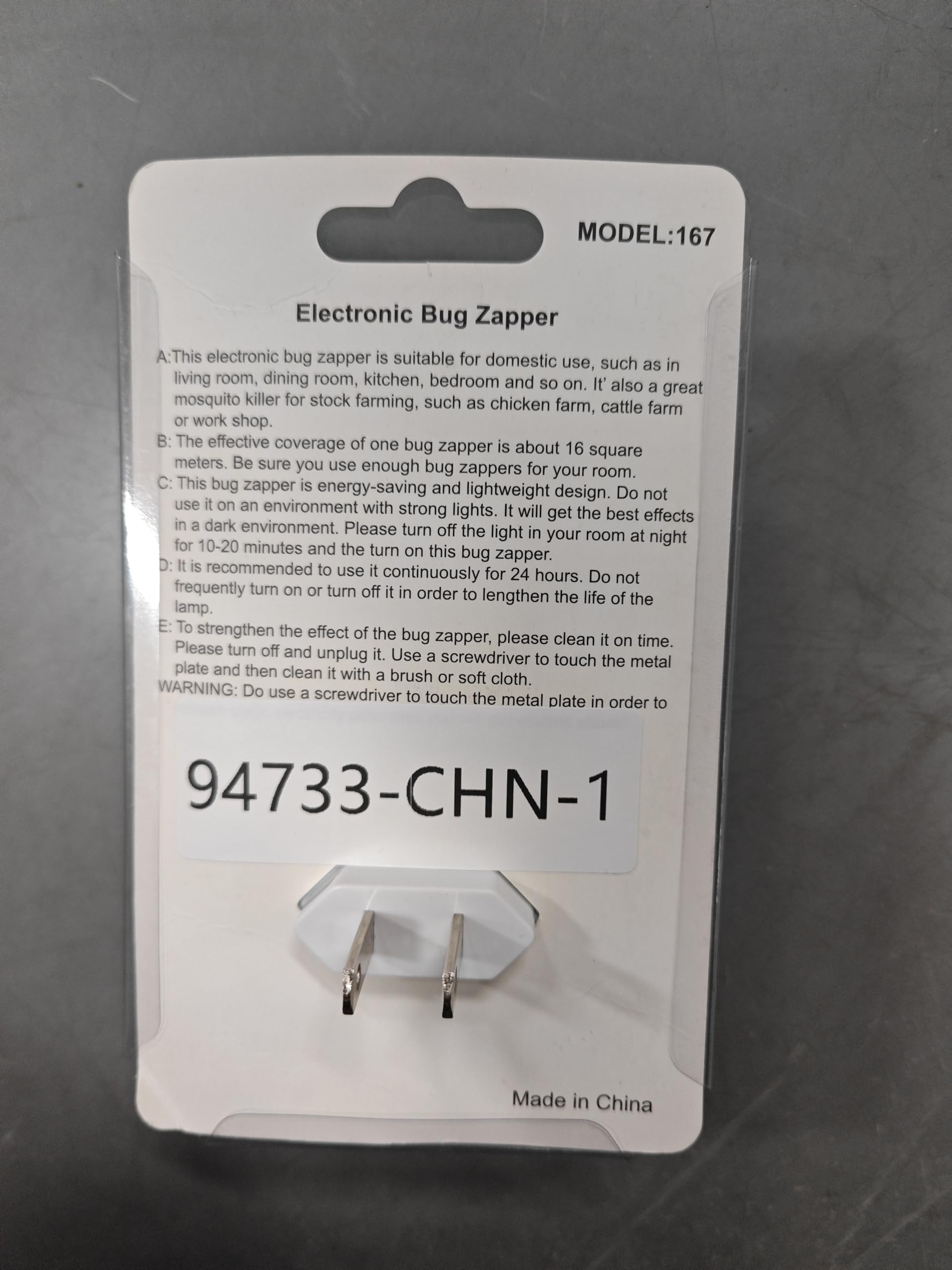 Exterminador electrónico de mosquitos para interiores, para el hogar, dormitorio, sala de estar, oficina, uso en interiores, paquete de 6