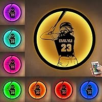 Vista 49 de Custom Golf Player Hanging LED Night Light Personalized Golf Name Neon Sign Golf Player Themed Gift Golf Swing Metal Sign Golf Player Wall Art