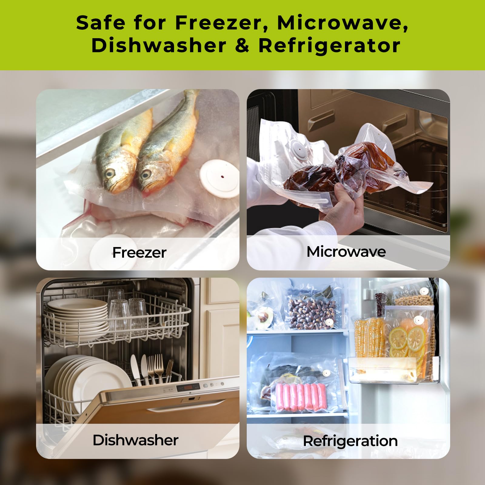 Sellador al vacío de mano para alimentos, máquina selladora al vacío compacta, portátil, recargable e inalámbrica, incluye 30 bolsas selladoras al vacío reutilizables, ideales para conservación fresca