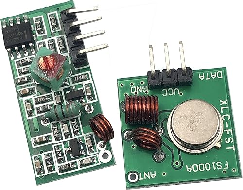 Miniatura 3 de FainWan 5 juegos de transmisor + receptor 433M Módulo transceptor súper regenerativo de alta frecuencia compatible con alarma antirrobo