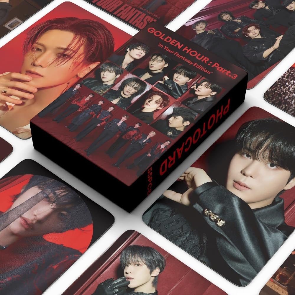 Amazon.com: ATEEZ Golden Hour: Part.3 in Your Fantasy Lomo Card