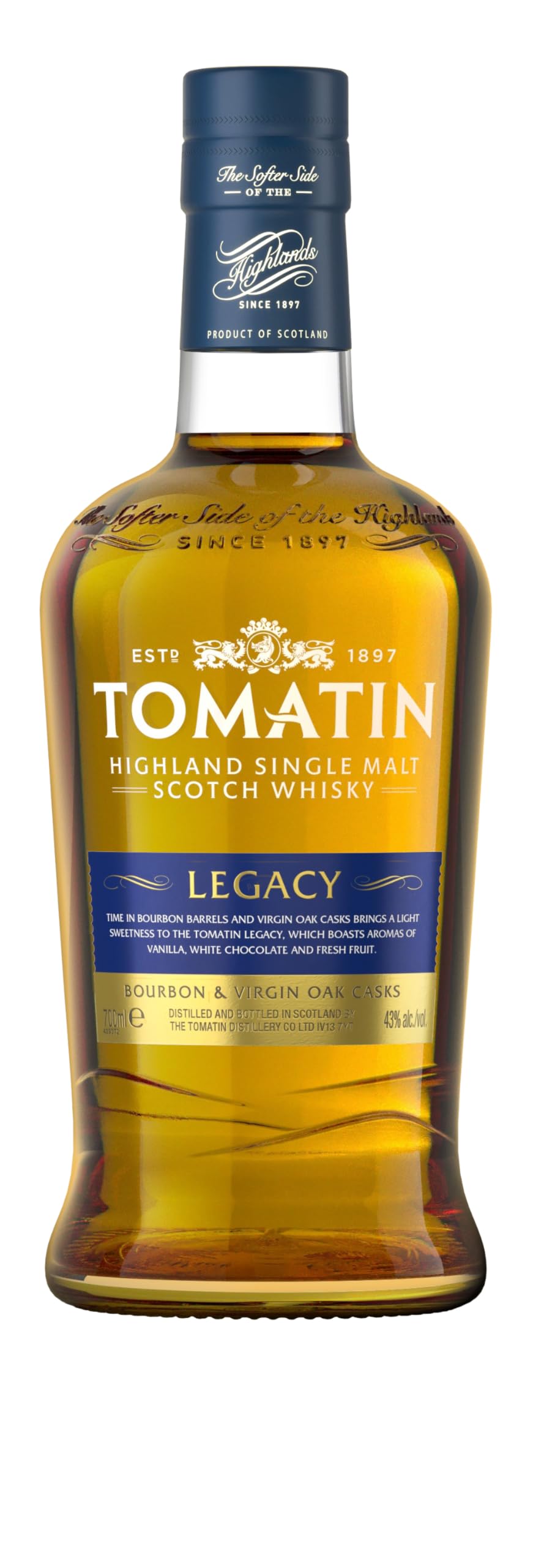 Tomatin Legacy Highland Single Malt Scotch Whisky 43% Vol. 700 ml