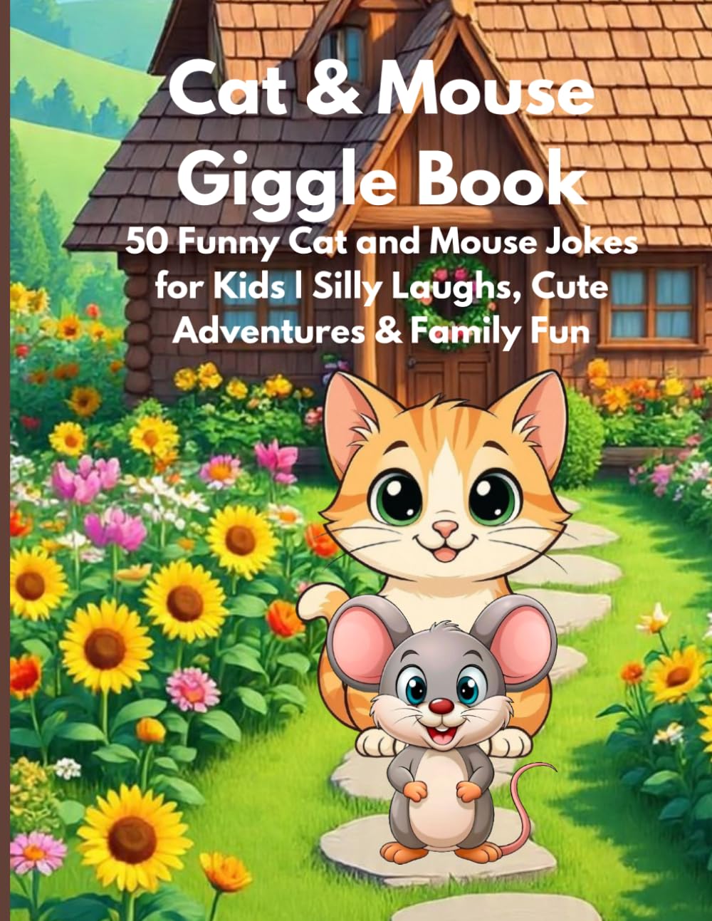 Cat & Mouse Giggle Book: 50 Funny Cat and Mouse Jokes for Kids | Silly Laughs, Cute Adventures & Family Fun