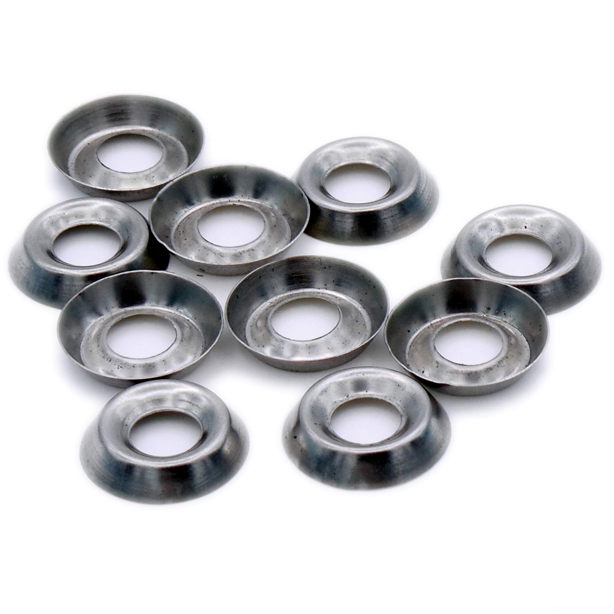 Singularity Supplies M8 (8Mm) Finishing Washer (Stamped) - Stainless Steel (A2) (Pack Of 20)