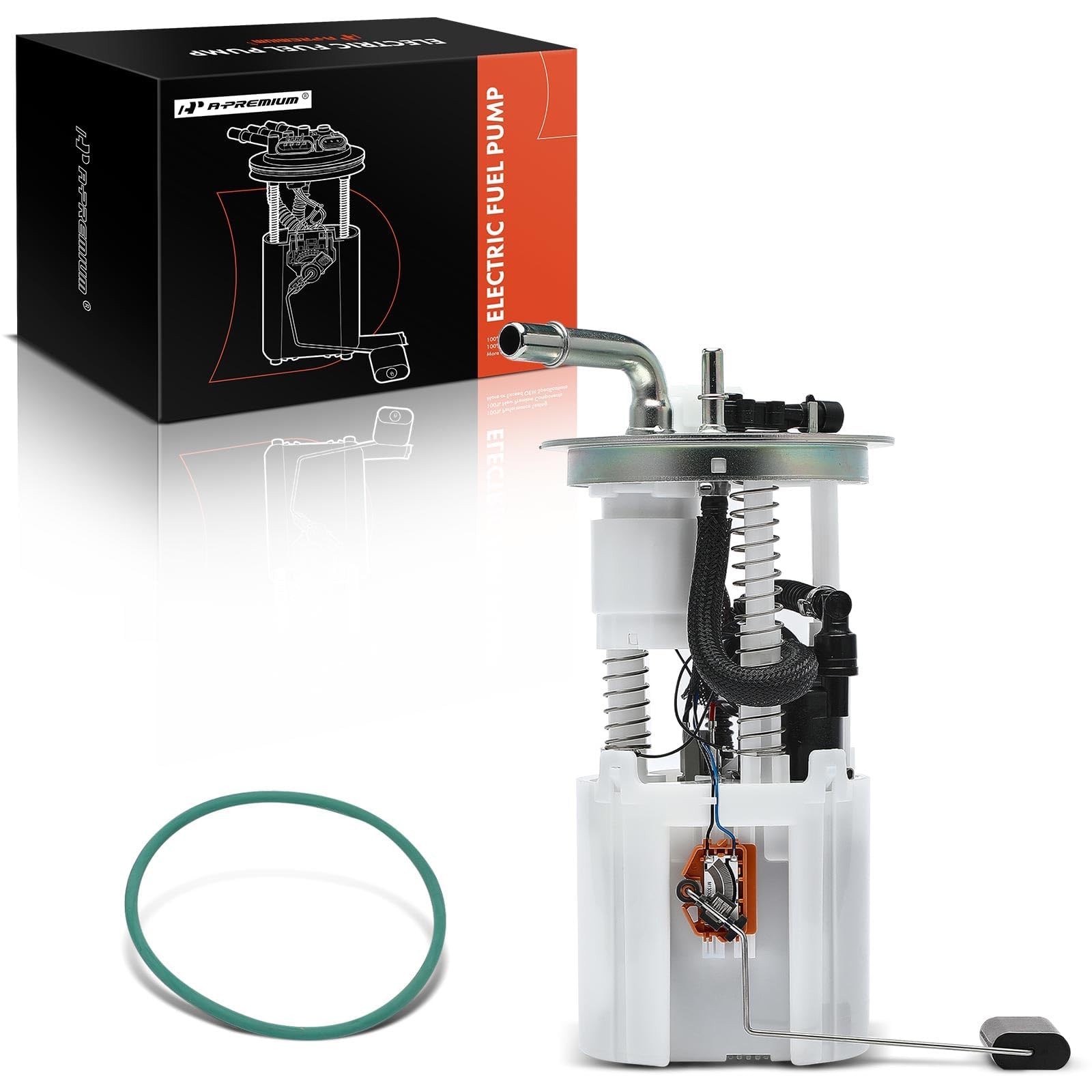 A-Premium Electric Fuel Pump Module Assembly with Pressure Sensor Compatible with Chevrolet/Chevy Trailblazer & Buick Rainier & GMC Envoy & Saab 9-7x & Isuzu Ascender, 2005-2007, Replace# E3707M