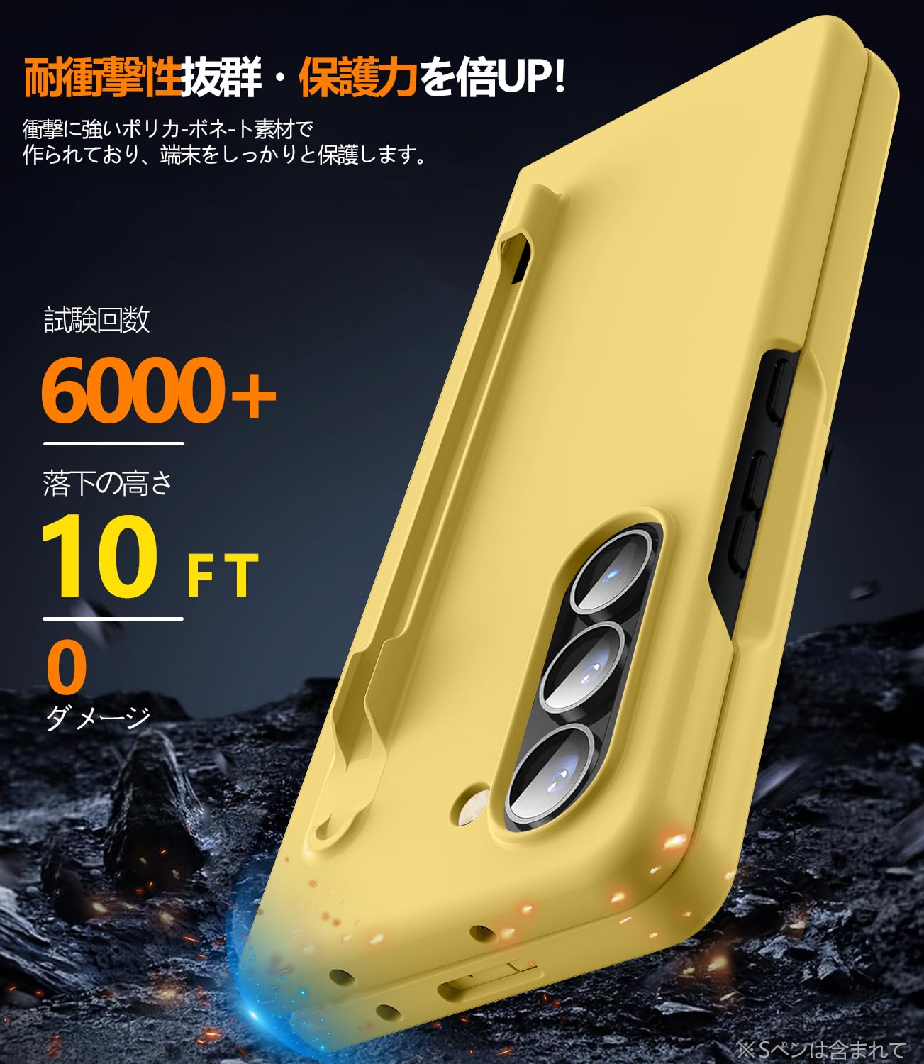 Amazon.co.jp: Galaxy Z Fold5 用 Sペン収納 ケース 純正 SC-55D/SCG22
