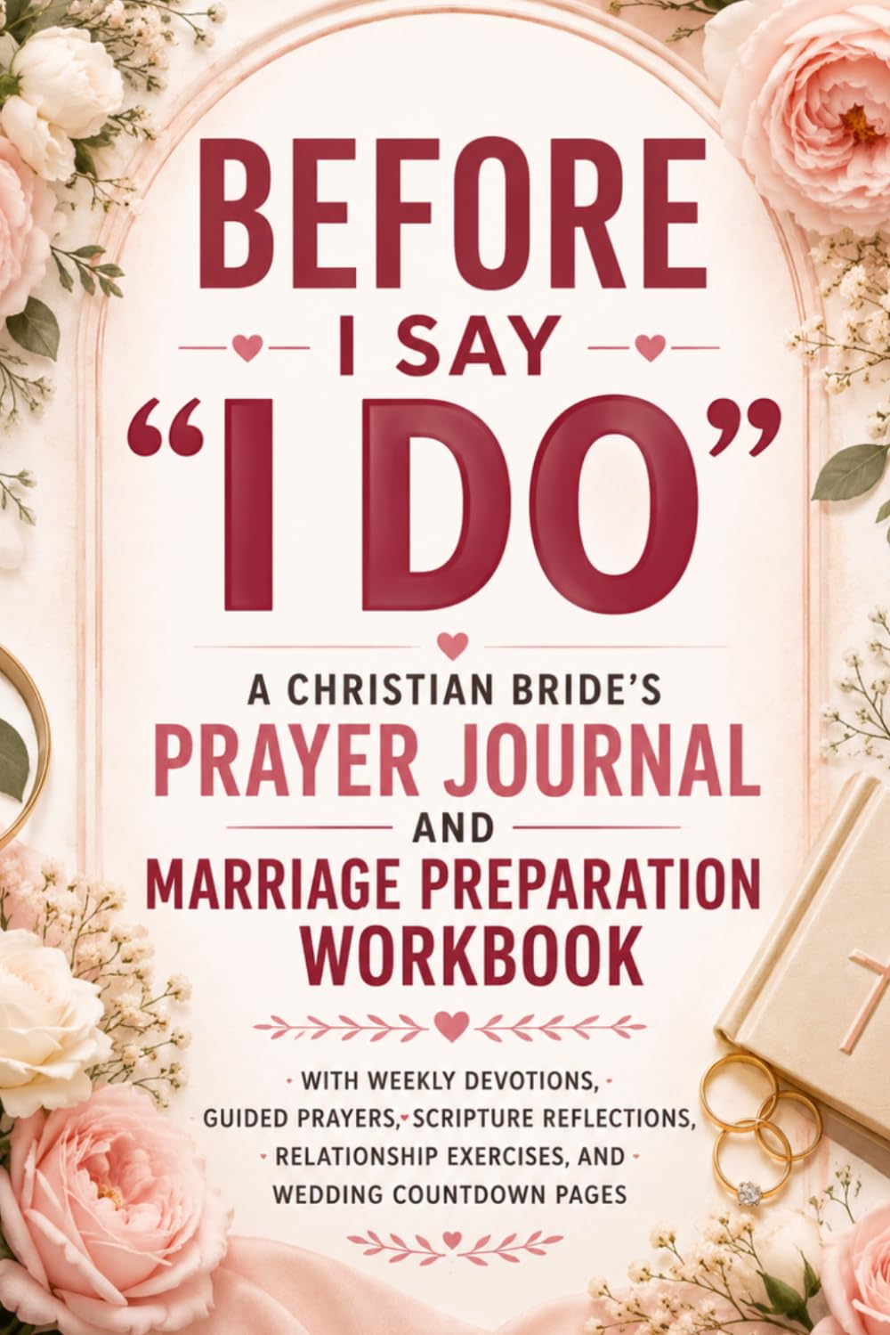 BEFORE I SAY "I DO": A Christian Bride's Prayer Journal and Marriage Preparation Workbook