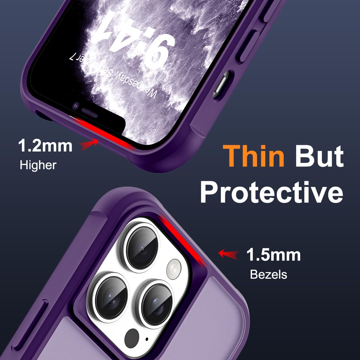 Designed For IPhone 11 Pro Case With Magnetic Invisible Stand [Military
