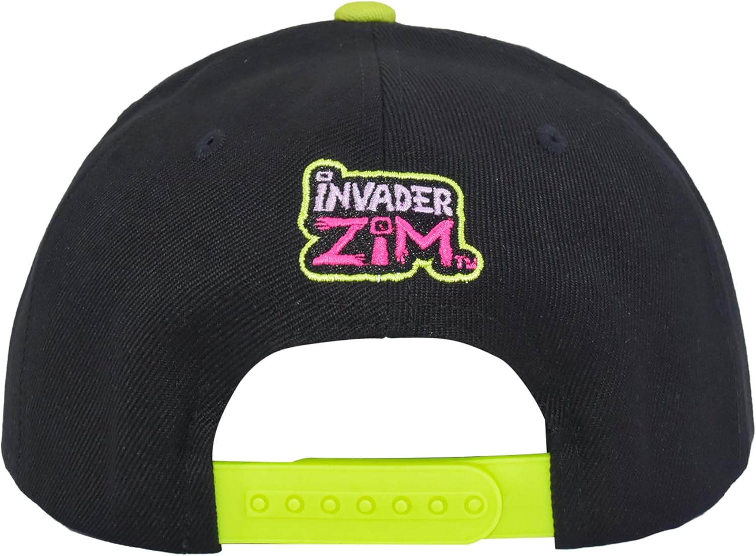 Invader Zim Baseball Cap, Gir Doom Adult Snapback Hat with Flat Brim, Black, One Size - Image 3