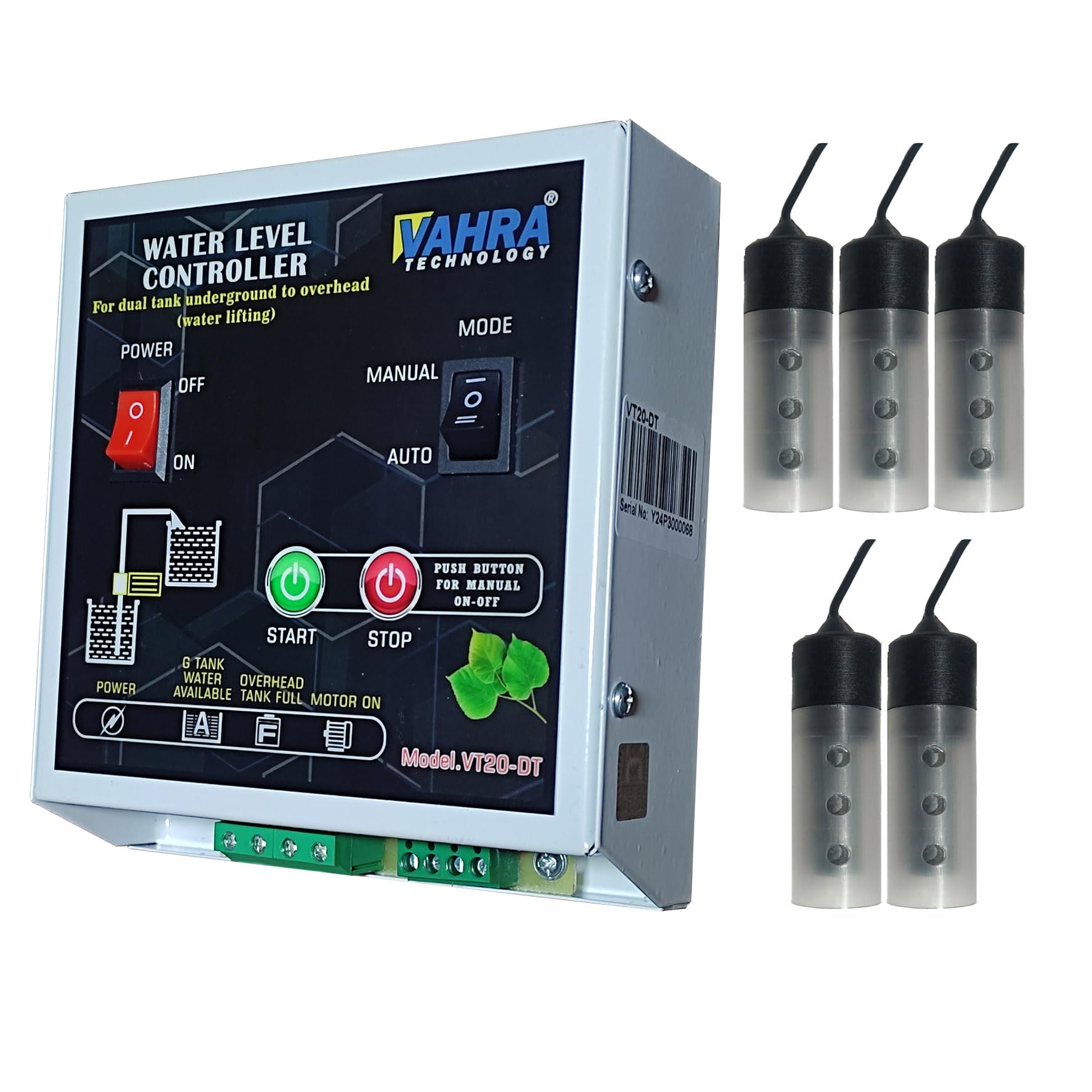 See full amazon price history chart for Fully Automatic Dual Tank Water Level Controller Sensor(with Dry Run Protection) with 5 Sensor Fully Automatic Dual Tank Water Level Controller Sensor(with Dry Run Protection) with 5 Sensor (B09SDC62ZD) Amazon Price History, Amazon Price Tracker