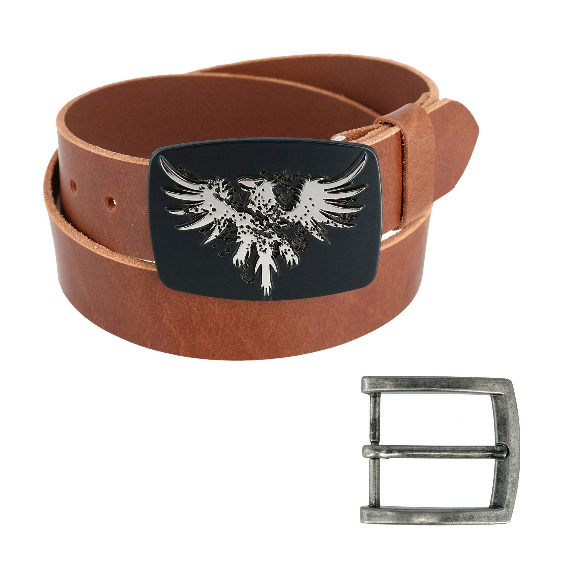 Nocona Boots Mens Silver Feather Buckle N/A N/A