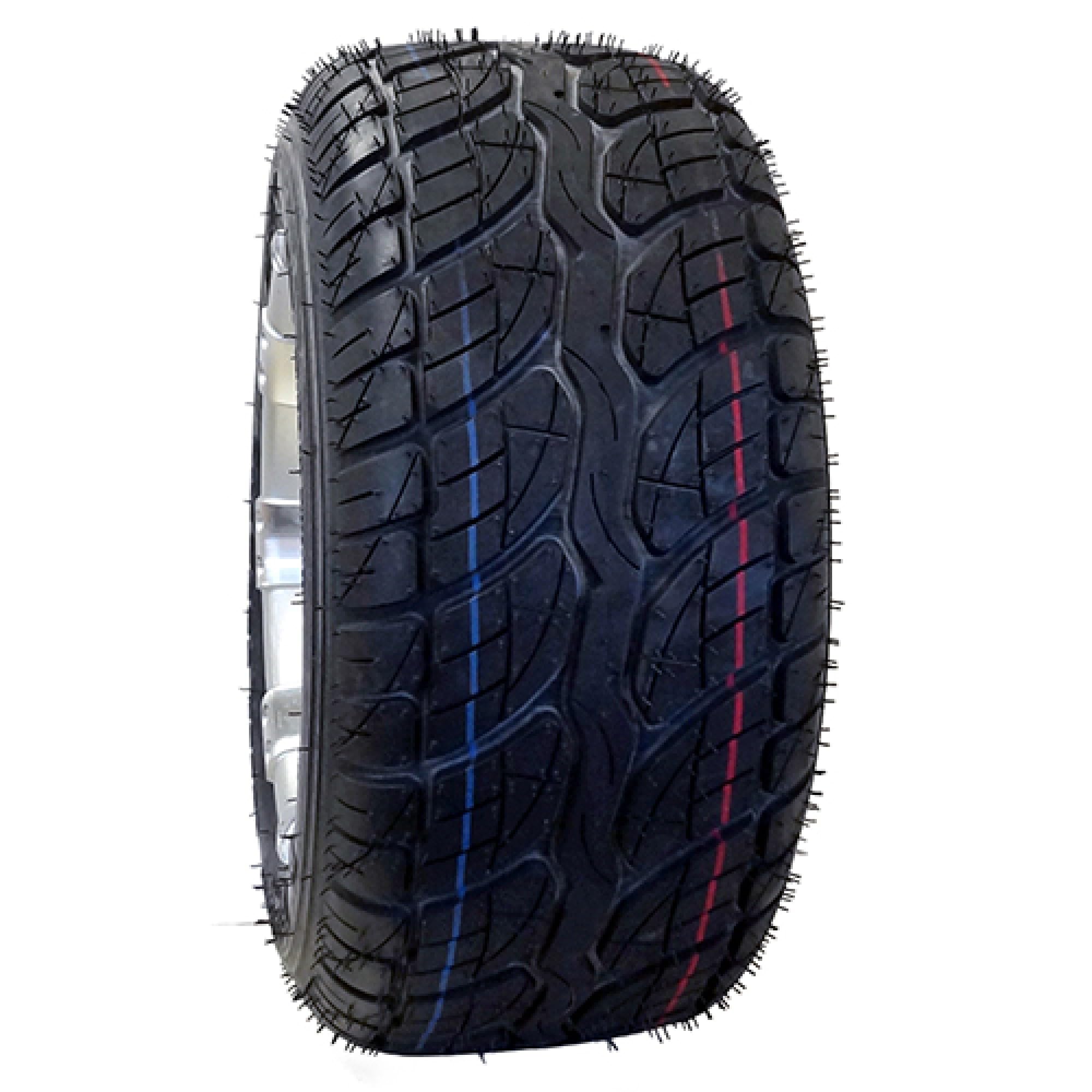 Red Hawk TIR-379 Tire - Duro Excel Touring, 205/50-10, 4 Ply Golf Carts