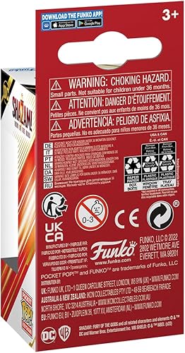 Miniatura 3 de Funko Pop! Llavero: Shazam 2 - Llavero novedoso de Hespera - Mini figura coleccionable - Relleno de calcetines - Idea de regalo - Producto oficial -