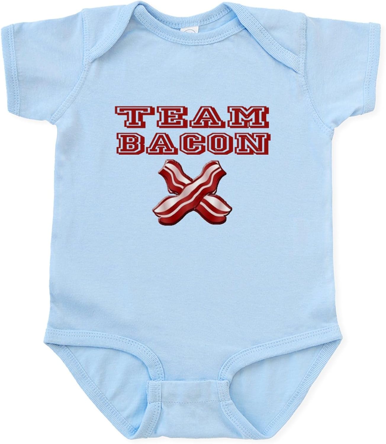 CafePress Team Bacon Infant Bodysuit Cute Infant Bodysuit Baby Romper