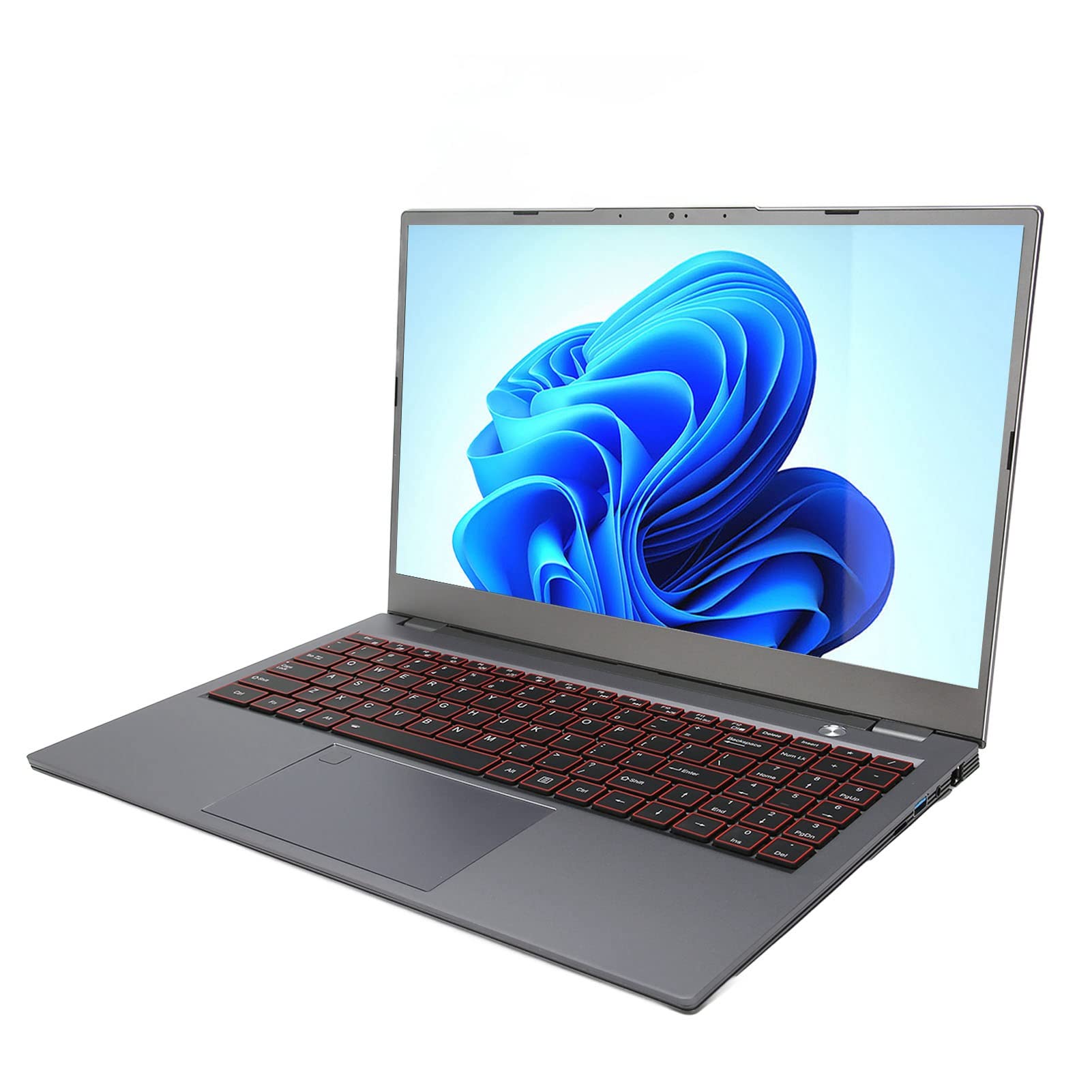 Airshi Computer Portatile da Ufficio, Laptop Aziendale da 15,6 Pollici 8000 mAh per Lavoro (8+256G Spina UE)