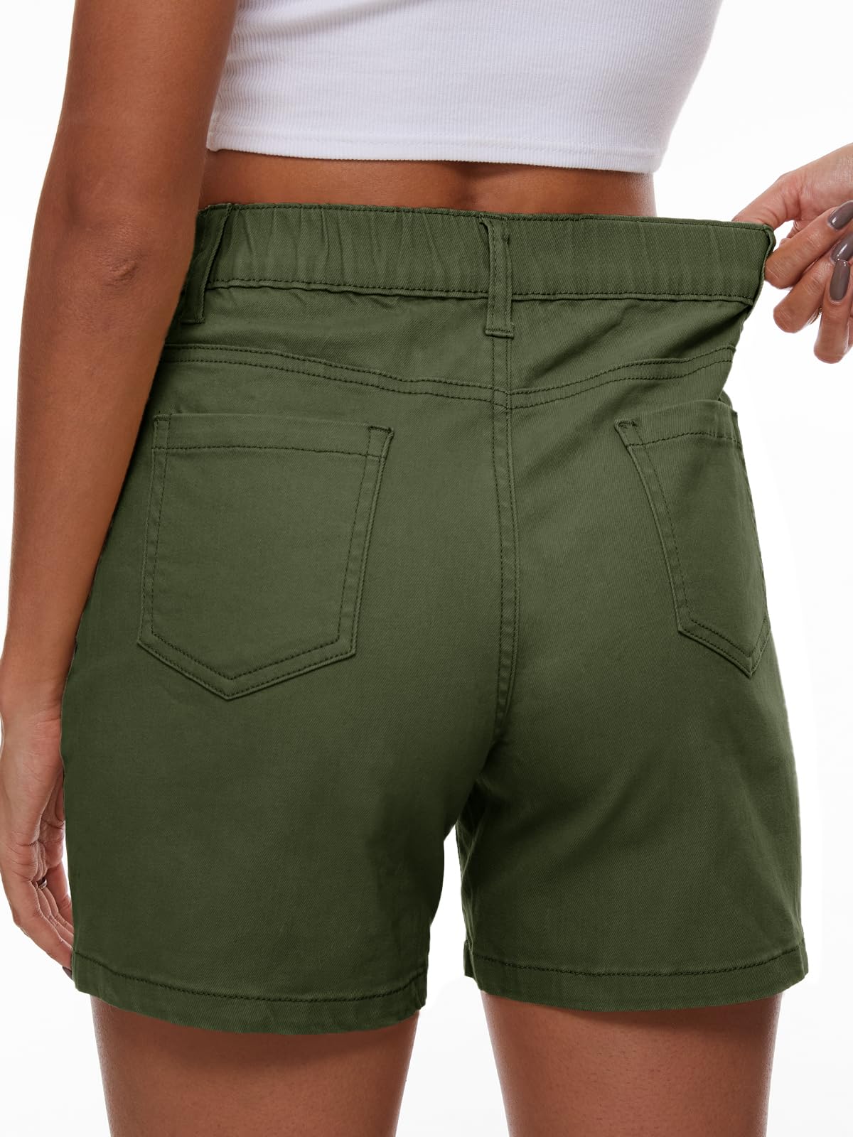 Alaster Queen Short d'été décontracté pour femme avec poches