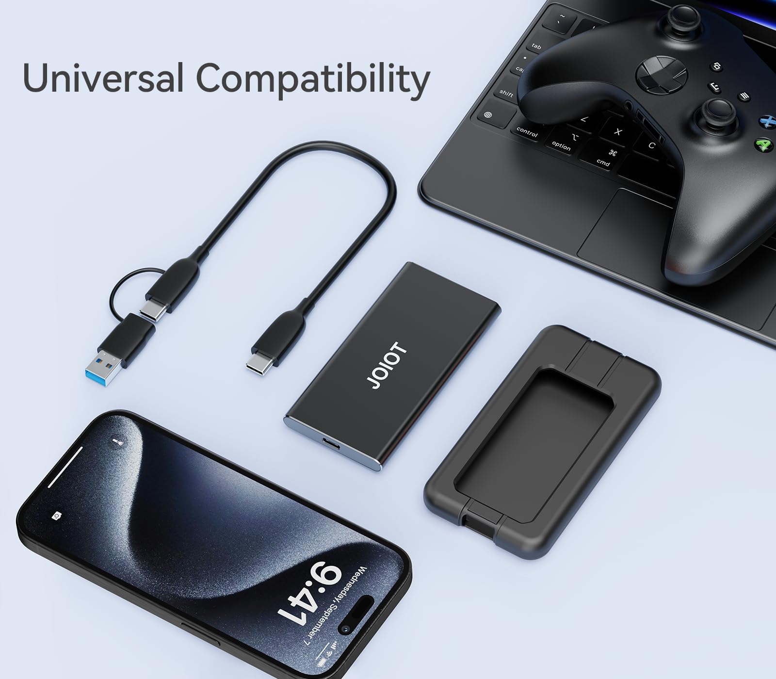 JOIOT SSD portatile da 1 TB fino a 2000 MB/s USB-C USB 3.2