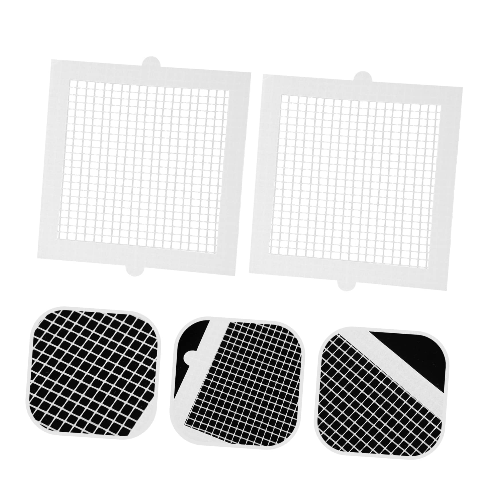 Uonlytech 150piezas Pegatinas Desagüe Desechables para Anti-obstrucción Filtro Uso Baño Cocina y Lavabo